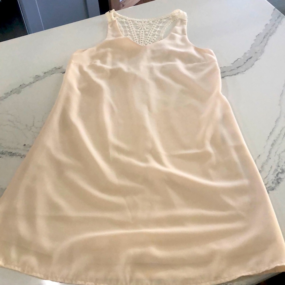 Cream dress
